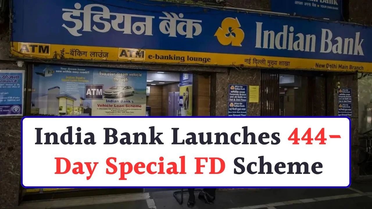 India Bank FD Scheme 1