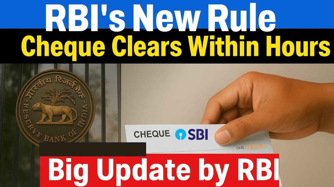 RBIs New Cheque Rule 2025 2