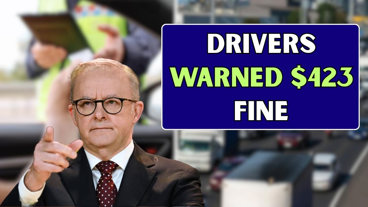 Australia Drivers Warned 423 Fine