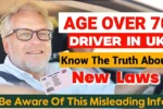 UK Driving Licence Rules for Over 70s