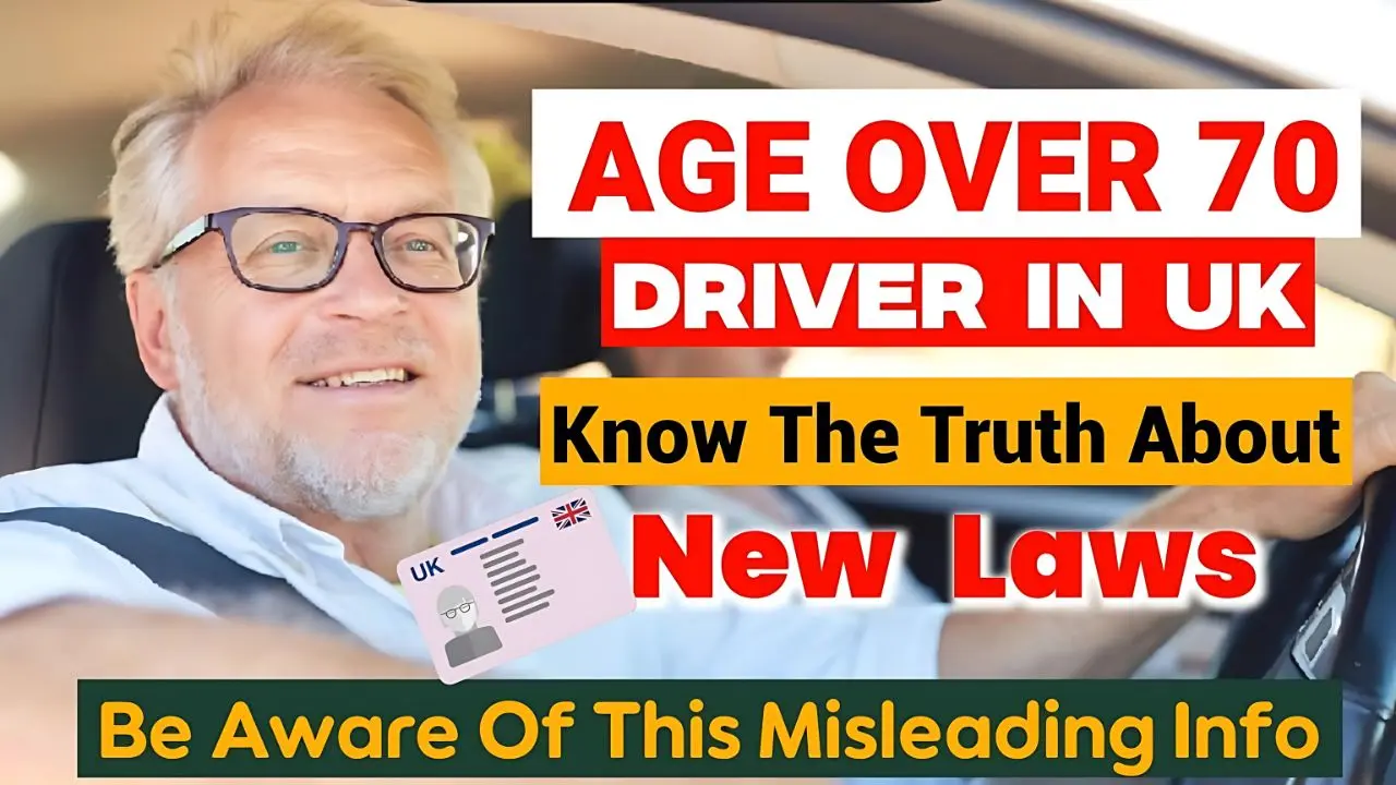 UK Driving Licence Rules for Over 70s